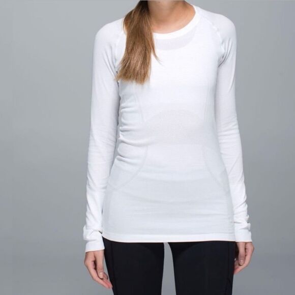 Lululemon Swiftly Tech Long Sleeve Shirt White - Picture 1 of 10